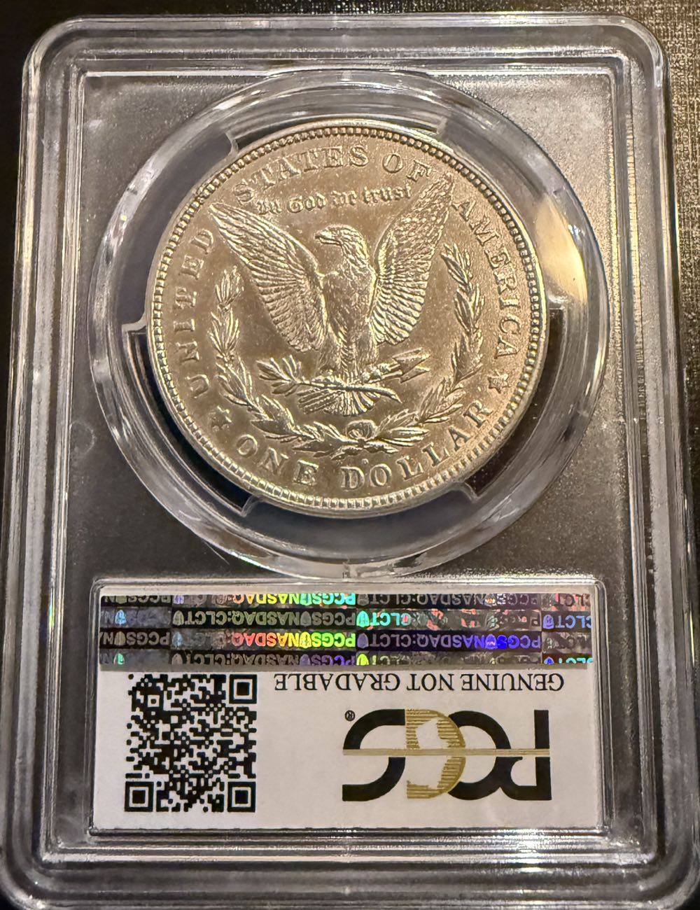 1921 “D” Morgan Silver Dollar  coin collectible - Main Image 2