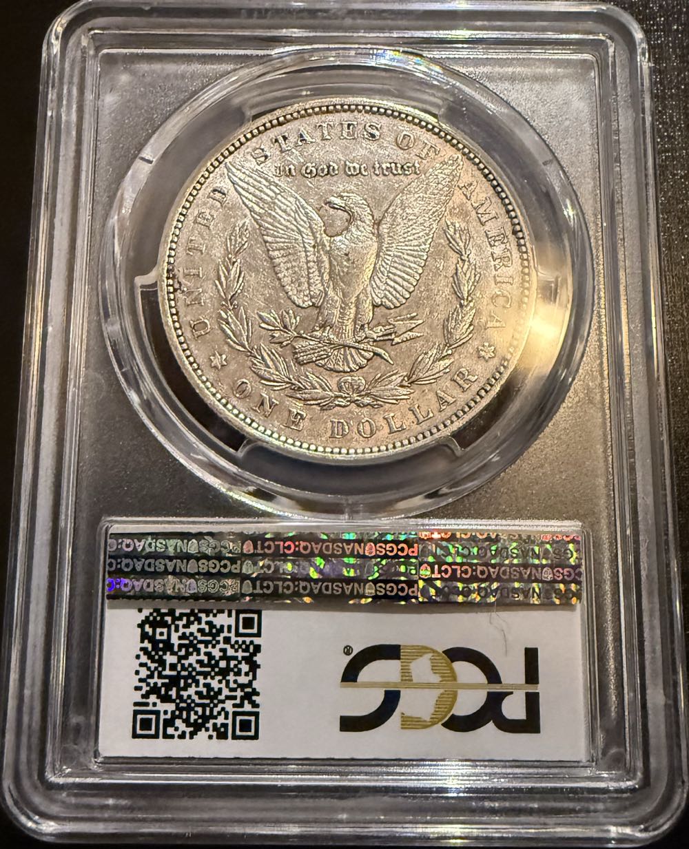 1878 7TF Morgan Silver Dollar - Reverse Of 1879  coin collectible - Main Image 2