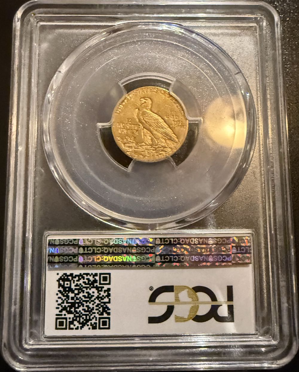 1909 Gold $2.50  coin collectible - Main Image 2