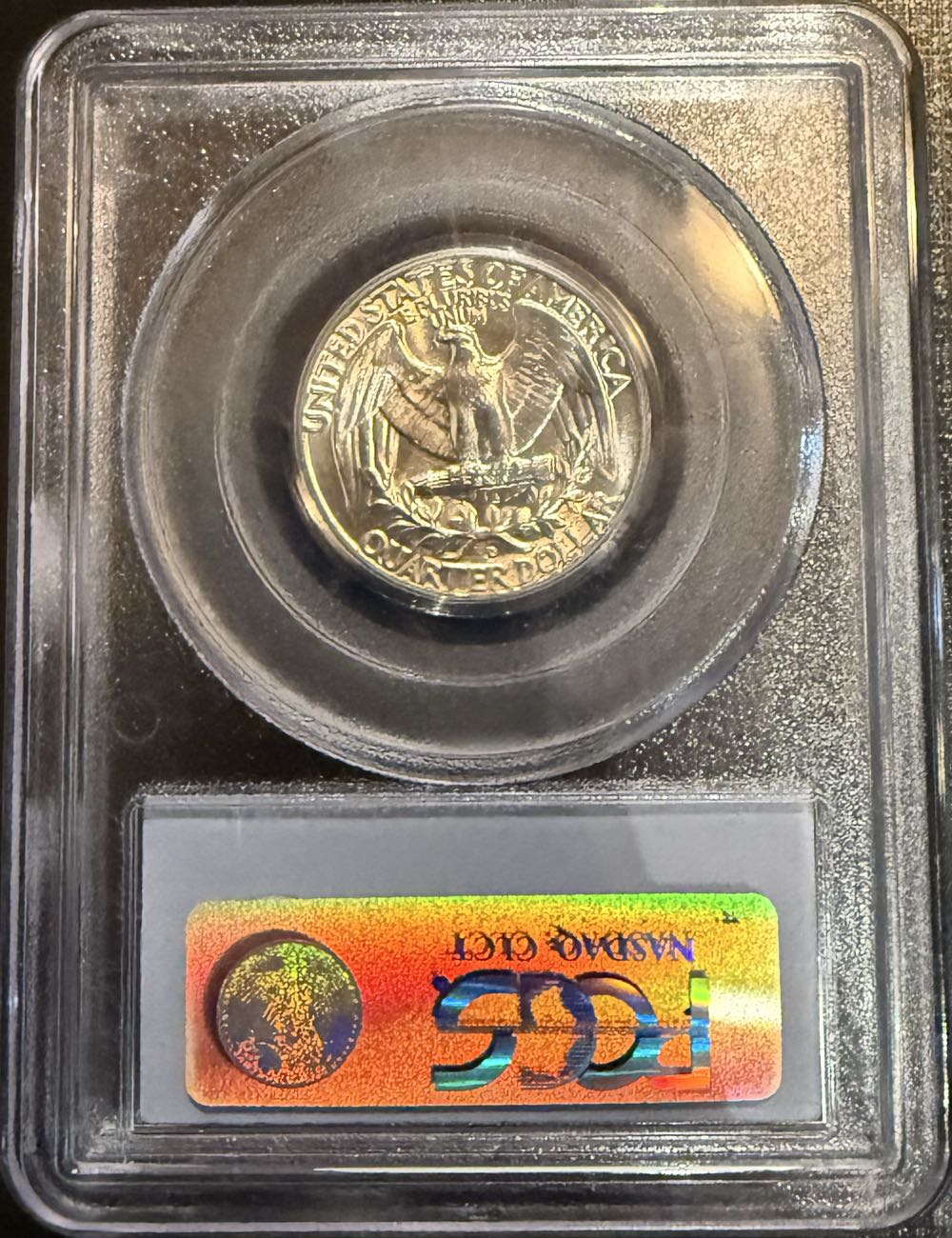 1957 “D” Washington Quarter  coin collectible - Main Image 2