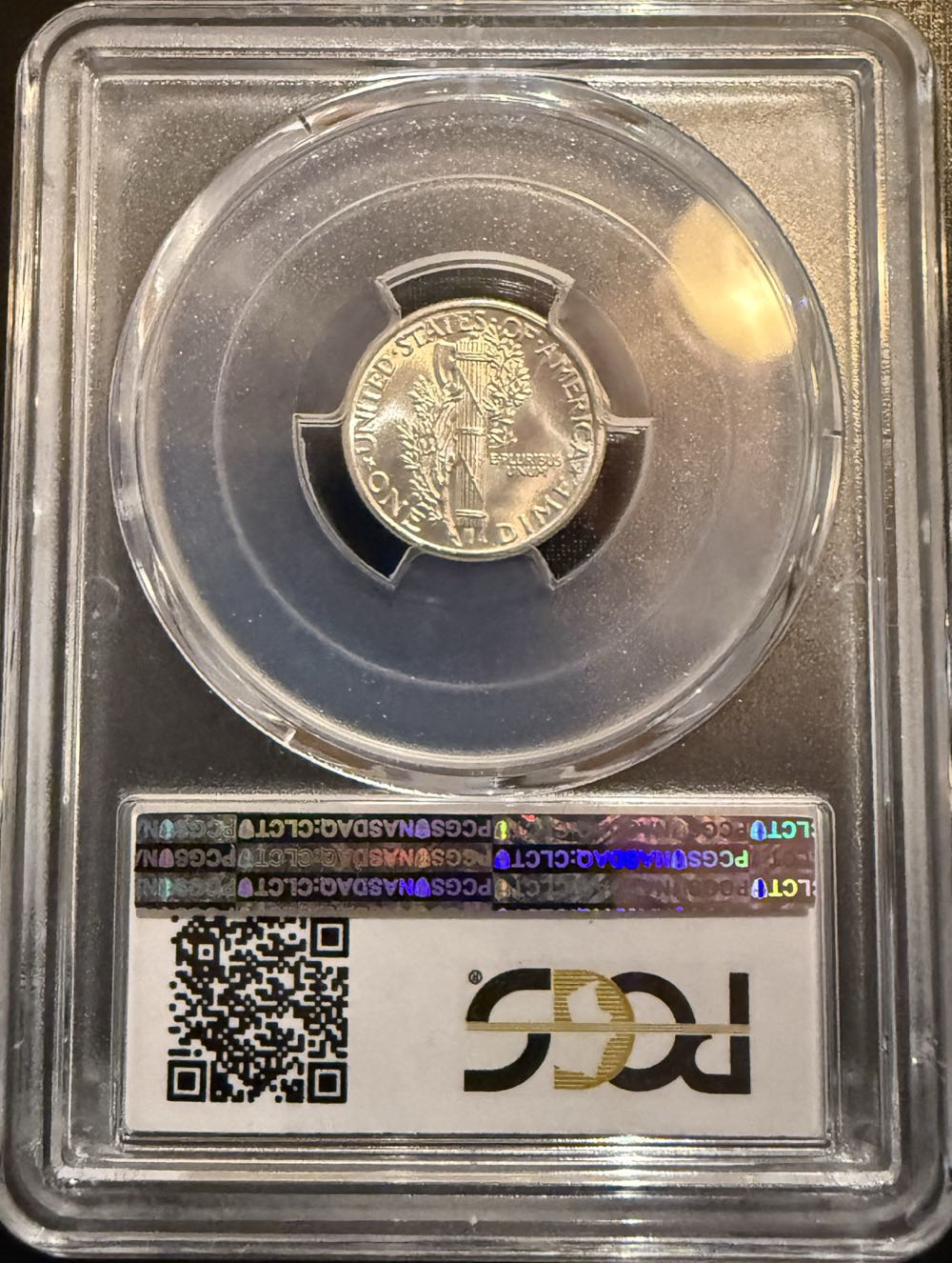 1942 Mercury Dime  coin collectible - Main Image 2