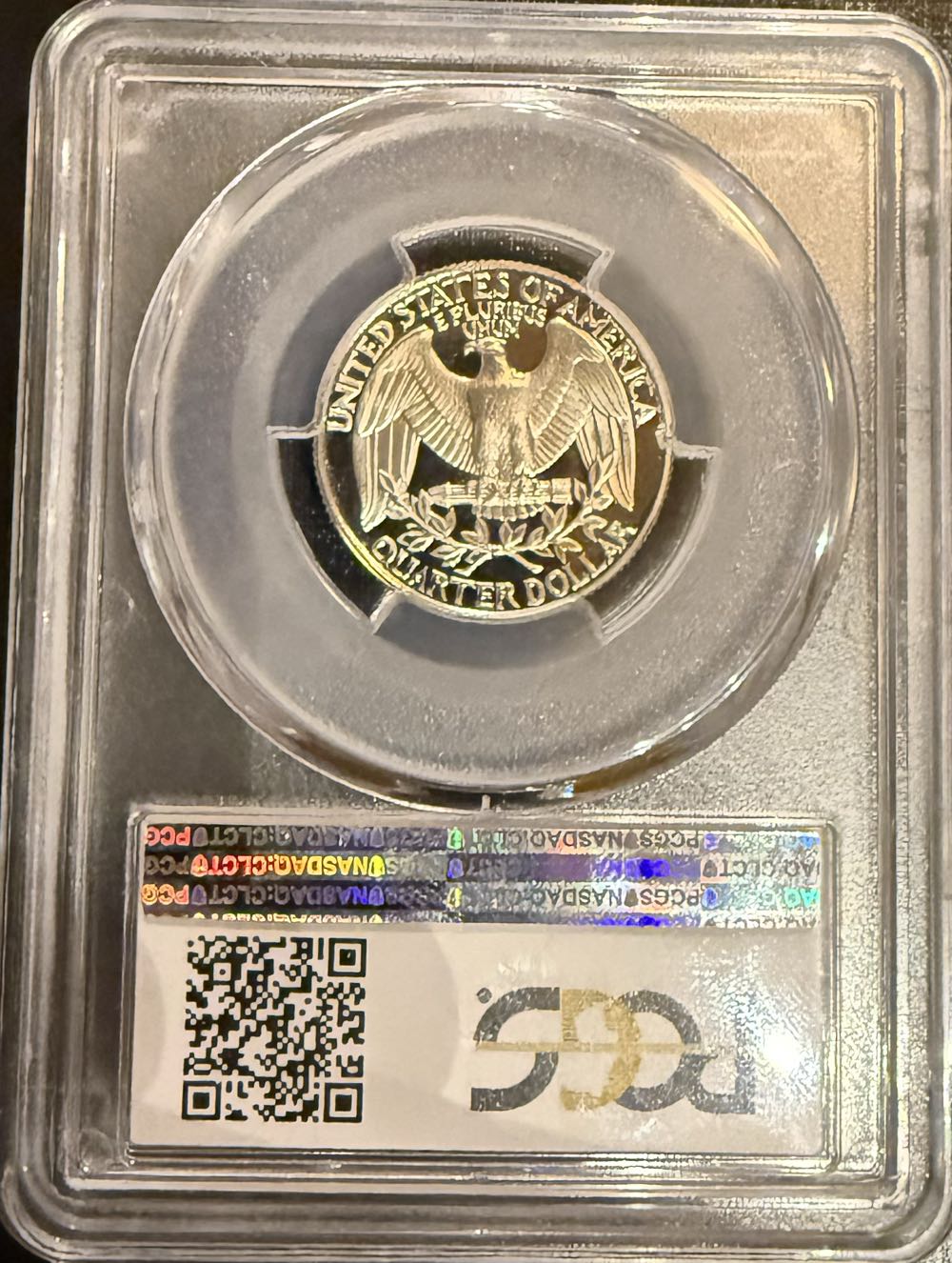 1990 “S” Washington Quarter  coin collectible - Main Image 2