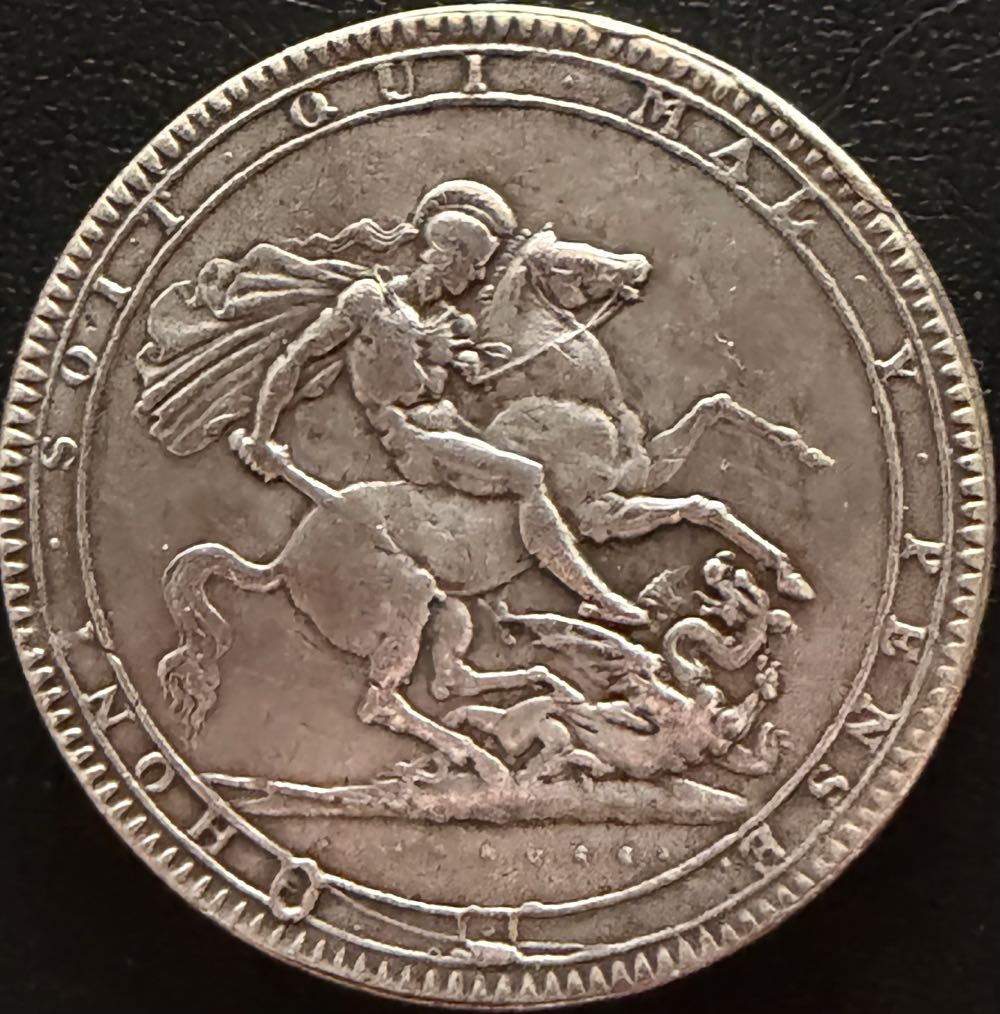 1818 George III Crown  coin collectible - Main Image 2