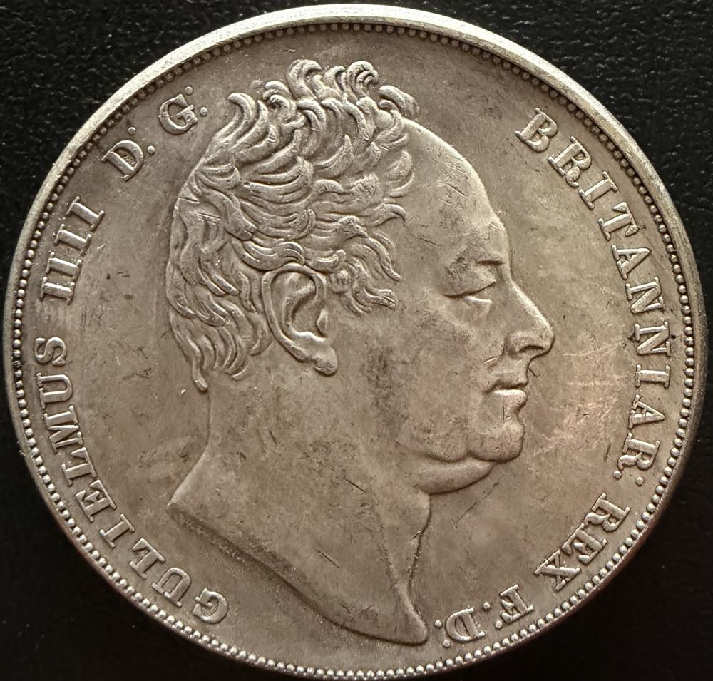 1834 William IIII Crown  coin collectible - Main Image 2