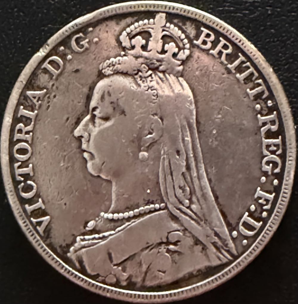 1891 Victoria Crown  coin collectible - Main Image 2