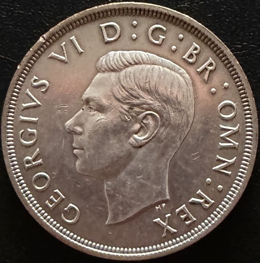 1937 George VI Crown  coin collectible - Main Image 2