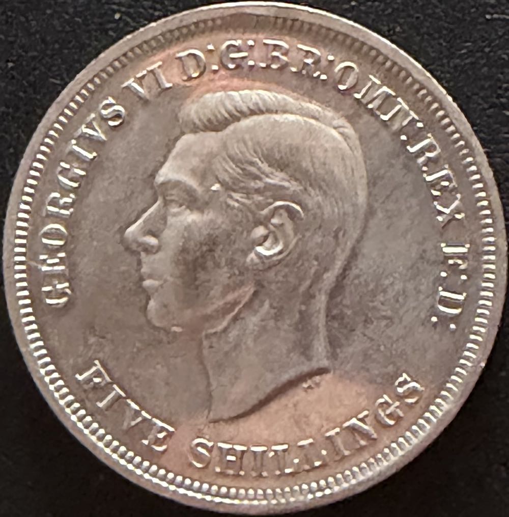 1951 George VI Crown  coin collectible - Main Image 2