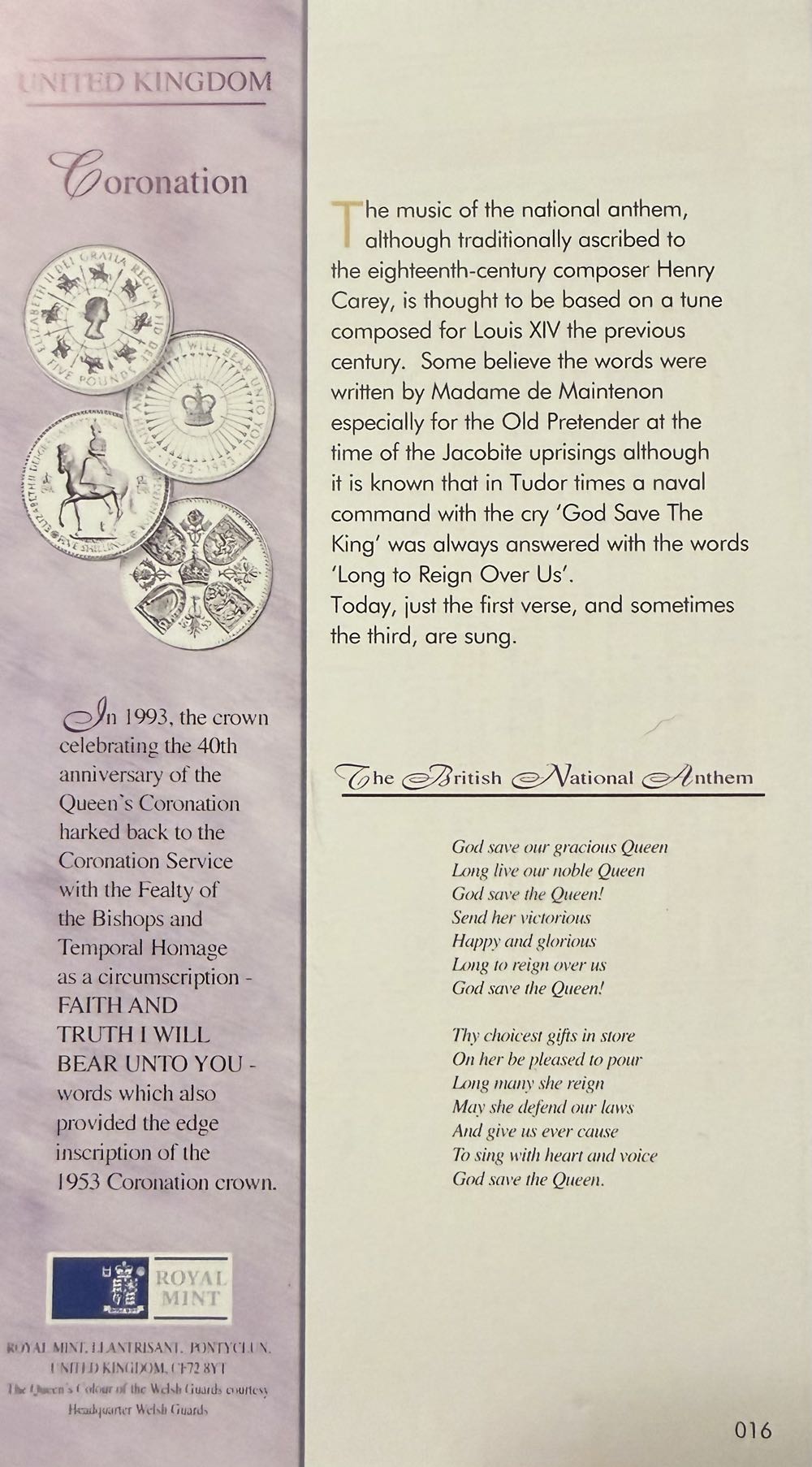 2003 Coronation Jubilee £5  coin collectible - Main Image 4