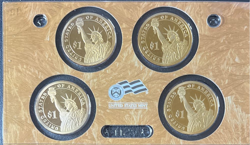 2009 S US Mint Presidential $1 Coin Proof Set  coin collectible - Main Image 2