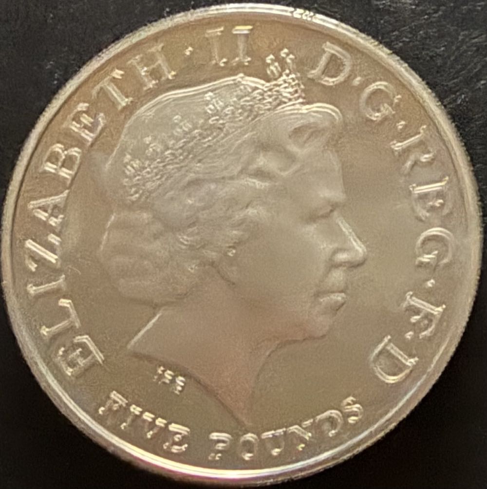 2008 Prince Charles 60th Birthday £5  coin collectible - Main Image 2