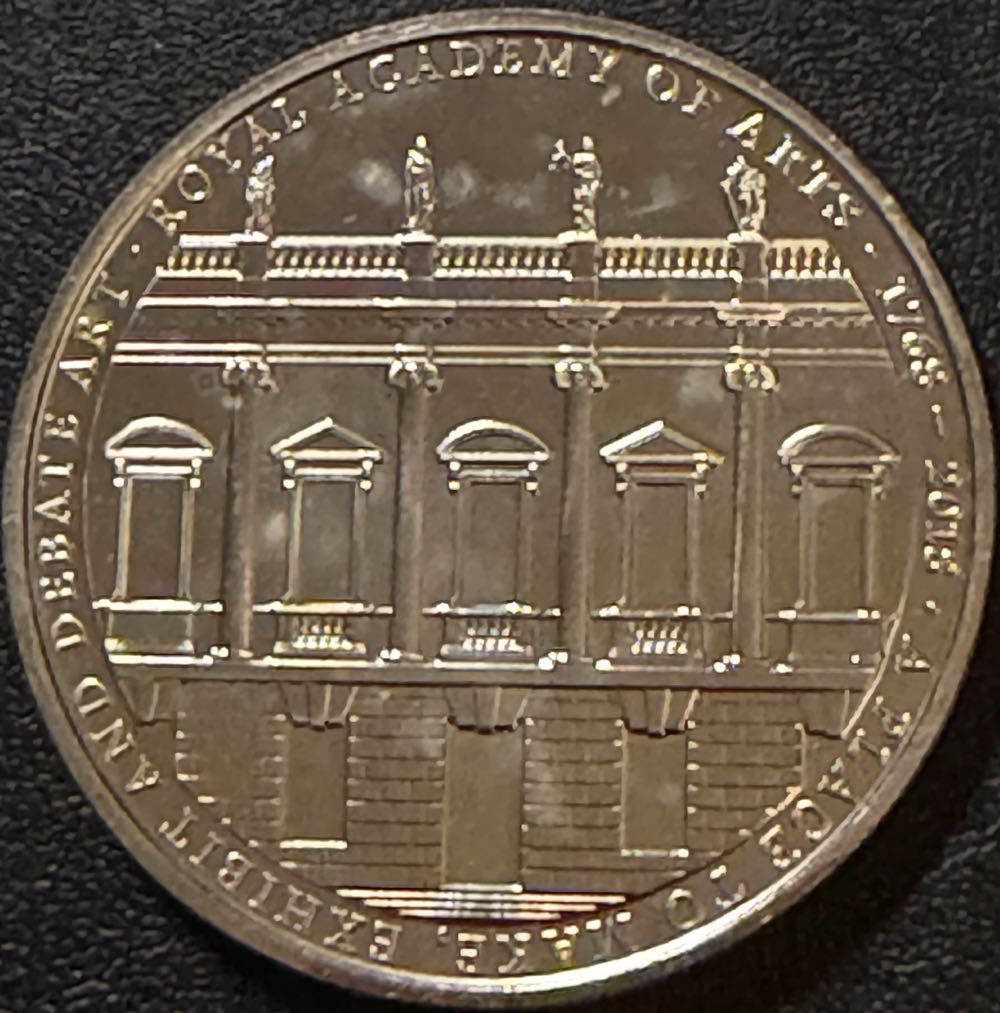 2020 Victory Letter V 50p