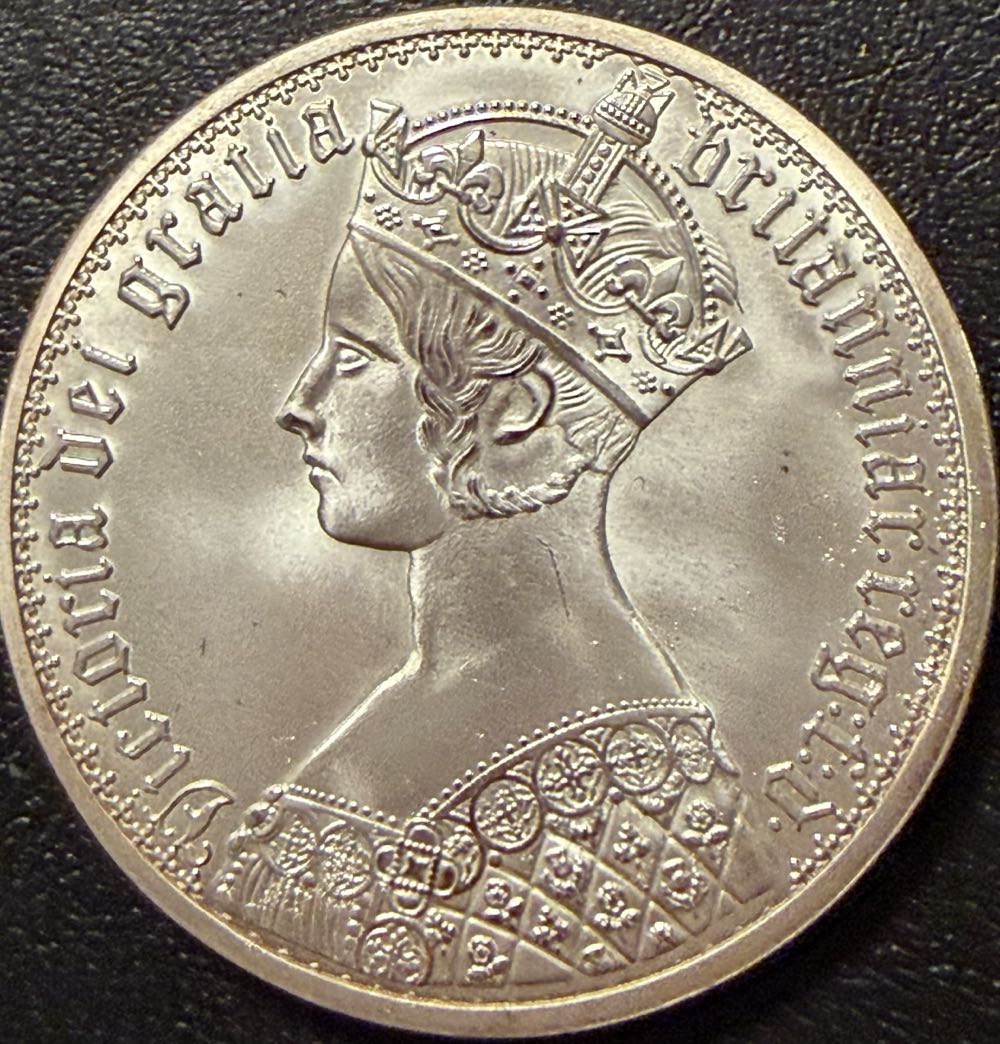 1814 Queen Victoria Crown Pattern  coin collectible - Main Image 2