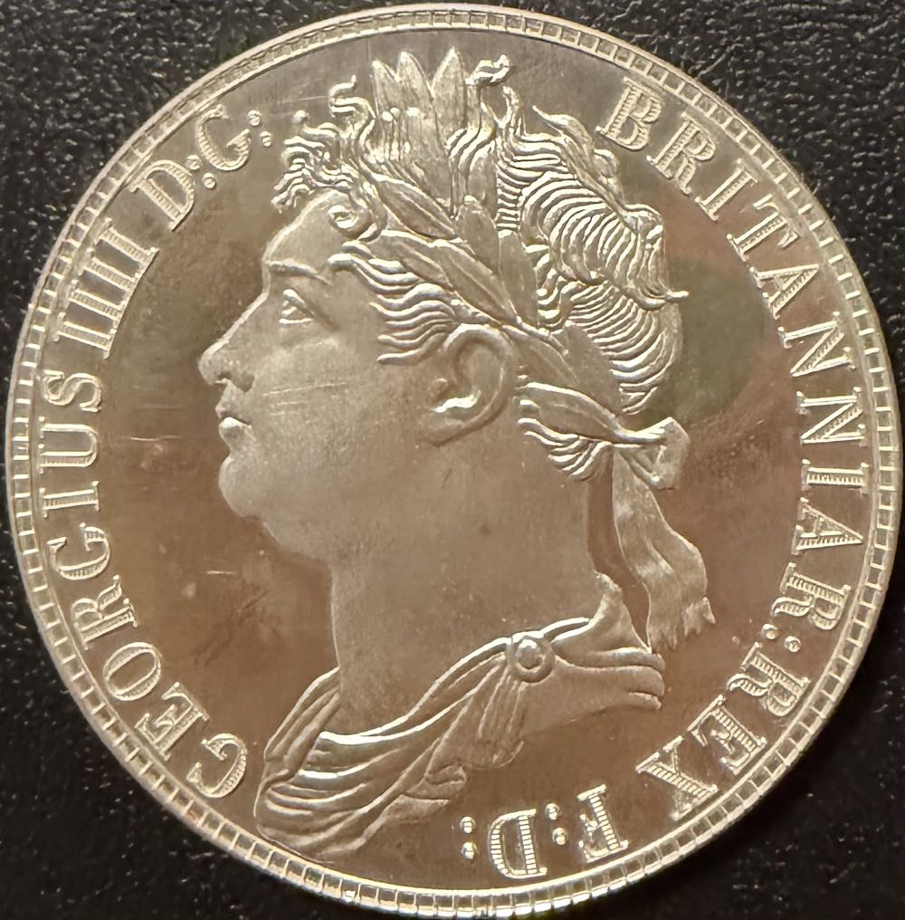 1820 George IIII Crown Pattern  coin collectible - Main Image 2