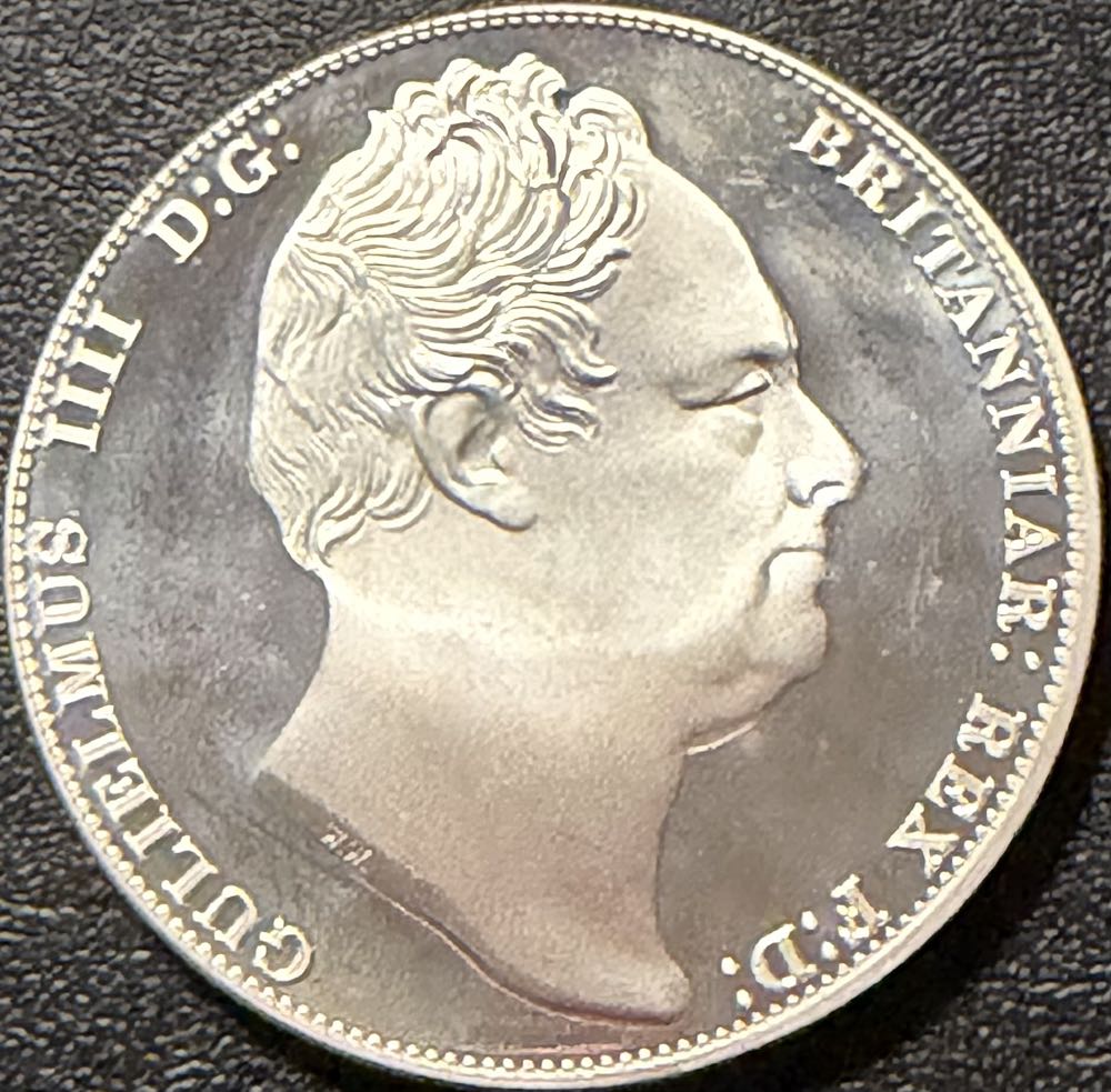 1835 George IIII Three Graces Crown Pattern  coin collectible - Main Image 2