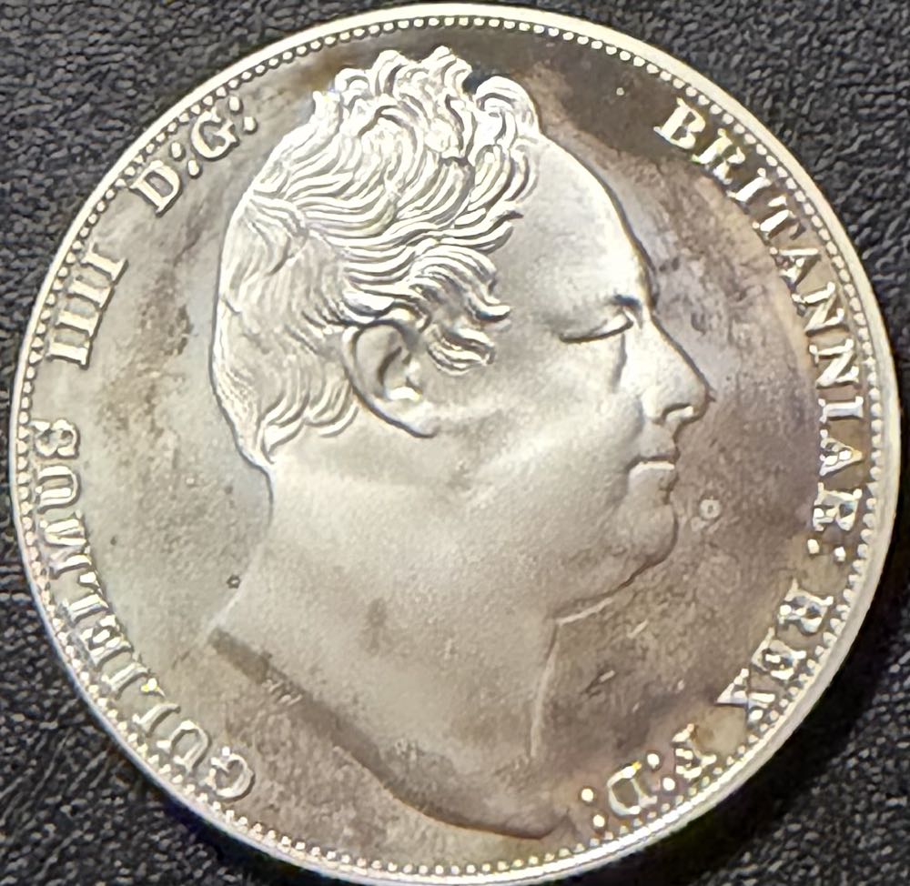 1837 George IIII Crown Pattern  coin collectible - Main Image 2