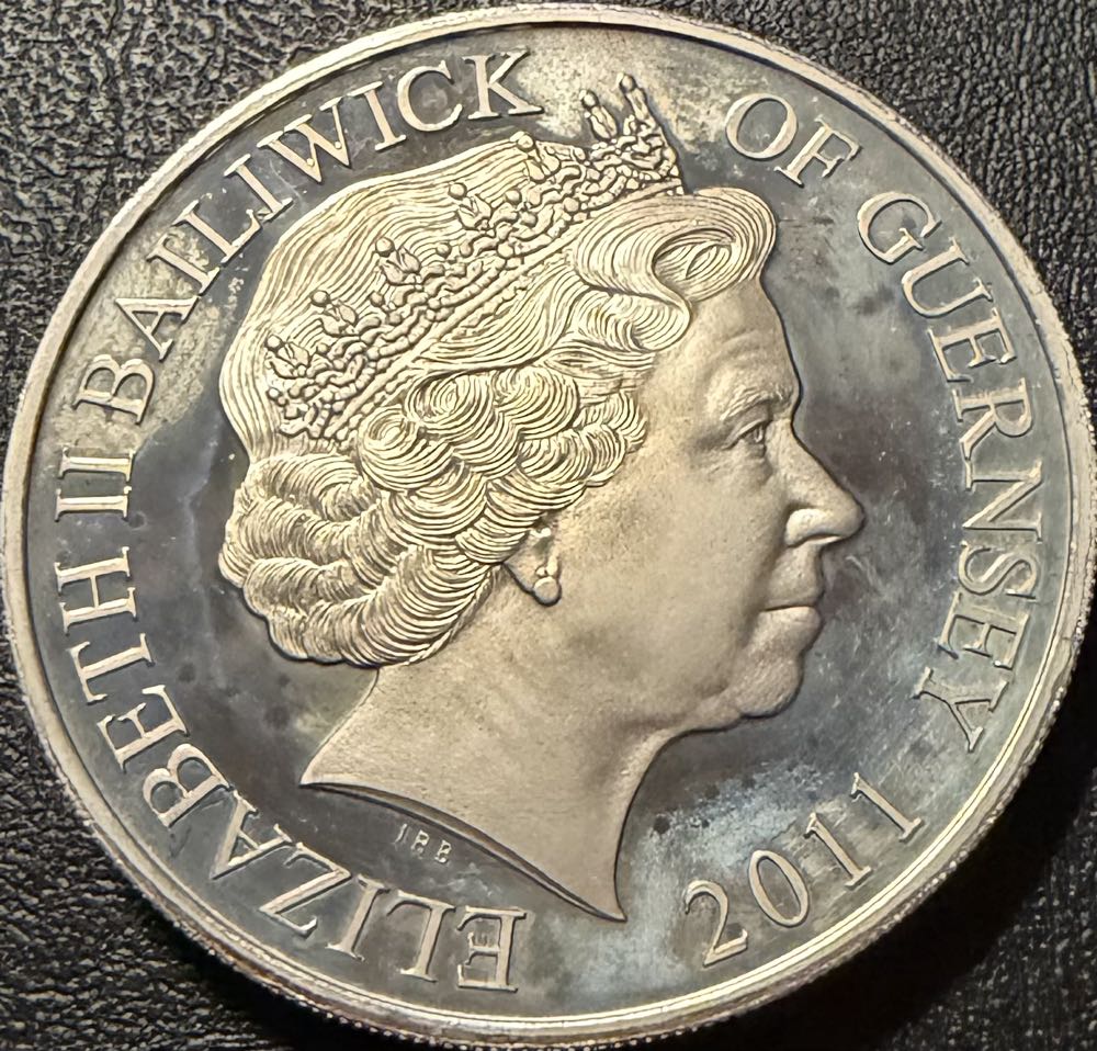 2011 40th Anniversary Of Decimalisation £5  coin collectible - Main Image 2