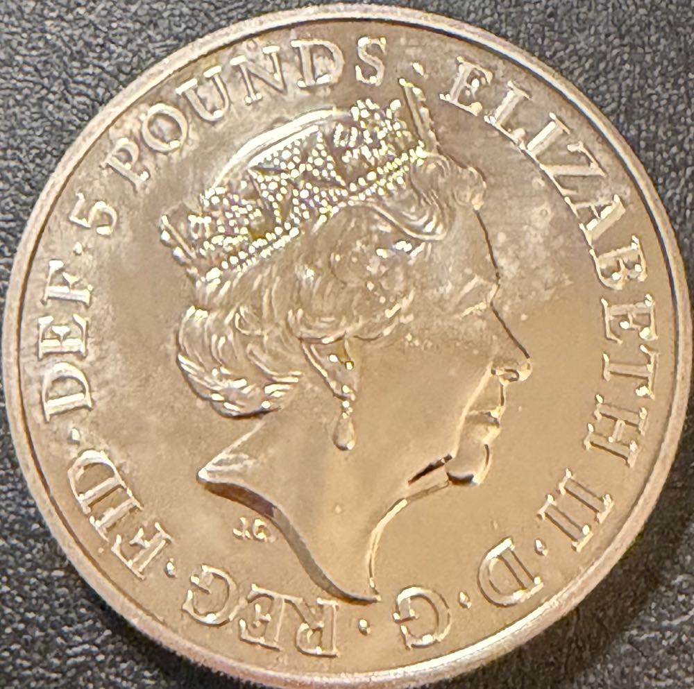 2019 We Will Remember Them £5  coin collectible - Main Image 2