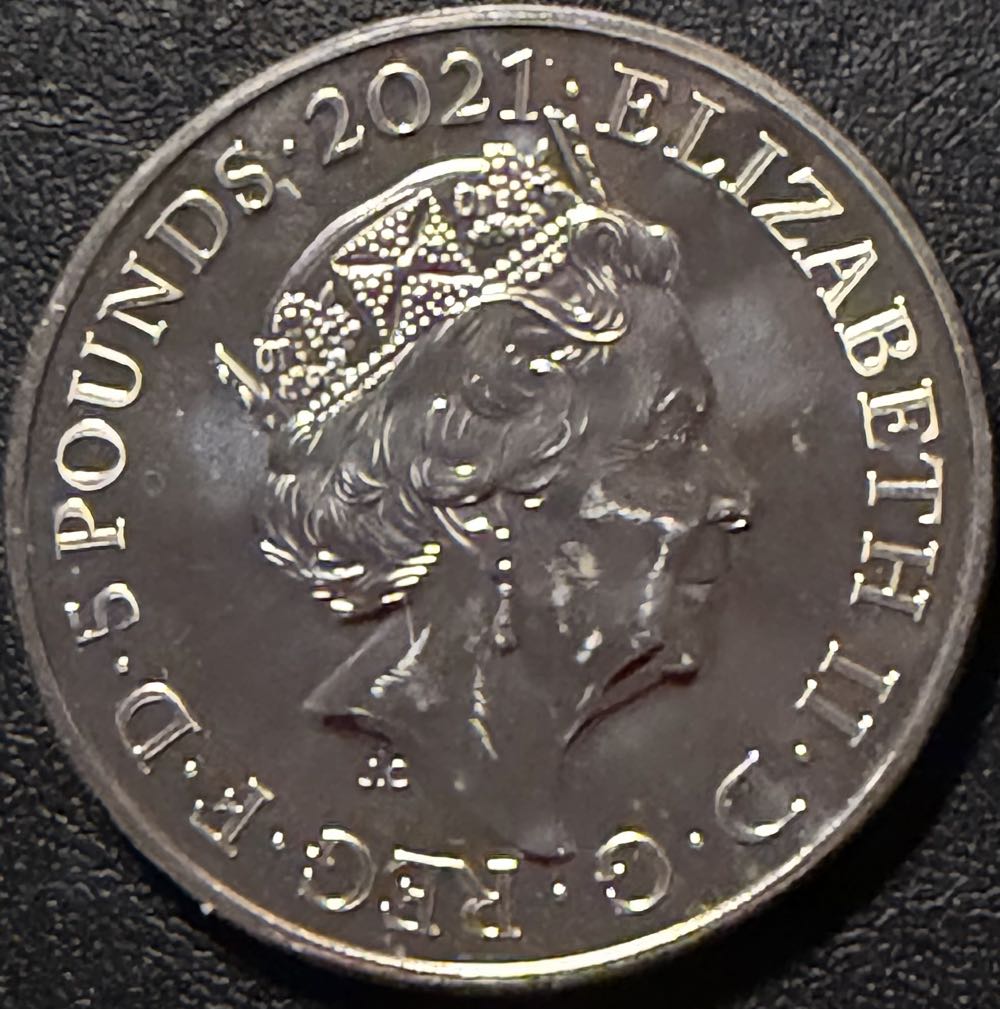 2021 The Tale Of Peter Rabbit £5  coin collectible - Main Image 2