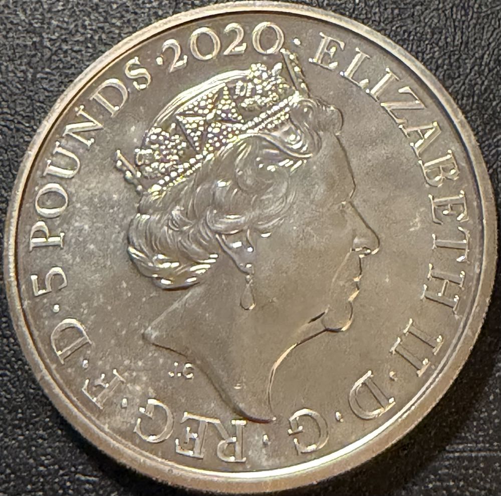 2020 Queen £5  coin collectible - Main Image 2