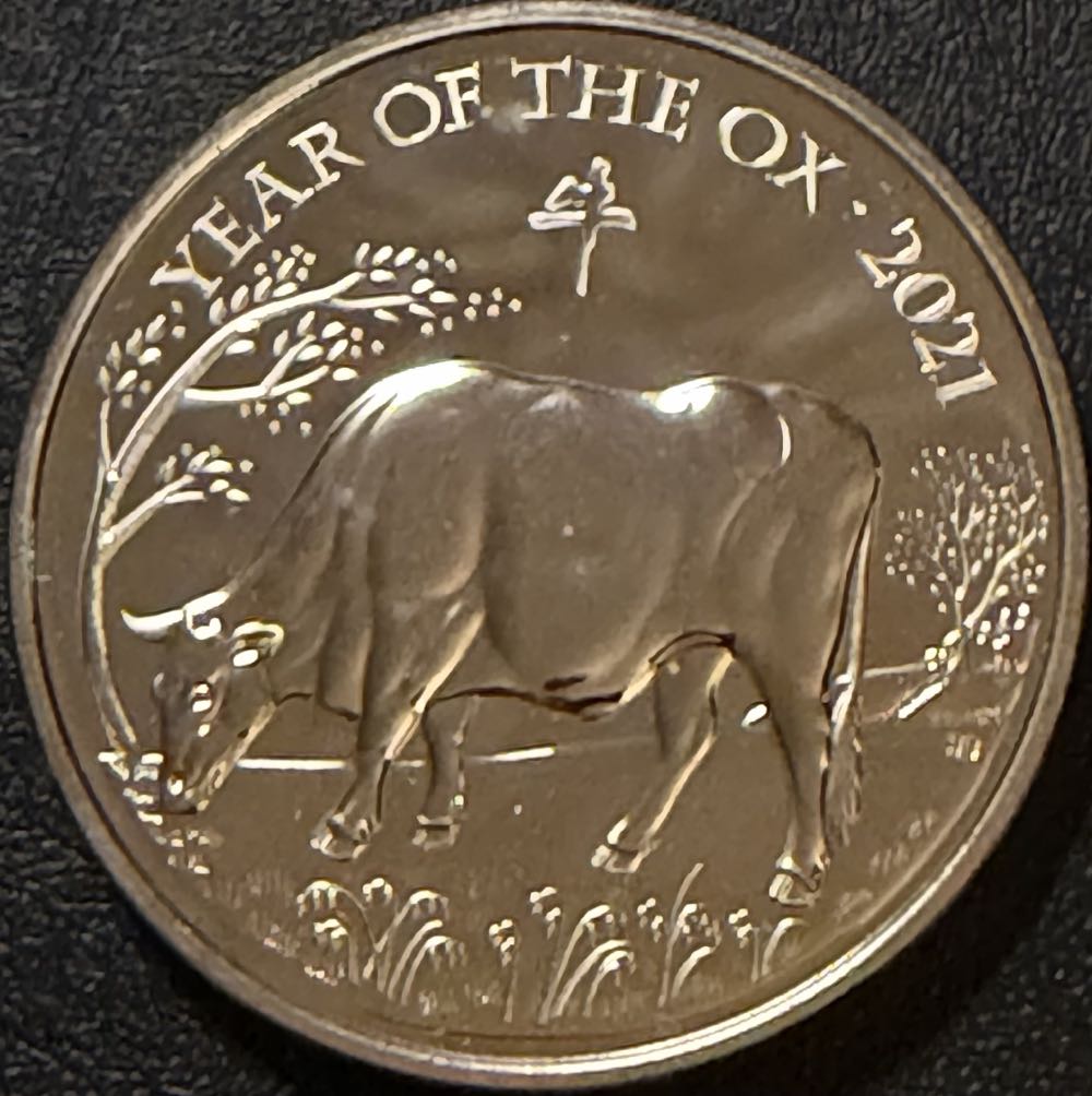 1969 Elizabeth II 5 New Pence