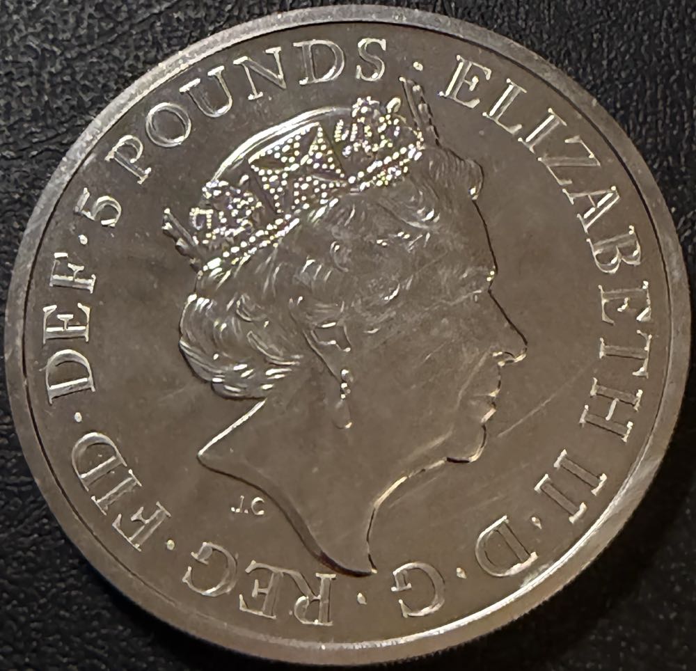 2022 Seymour Panther £5  coin collectible - Main Image 2
