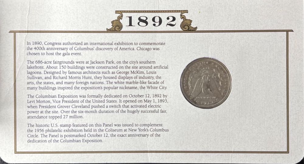 1892 O The US Silver Dollar Collection  coin collectible - Main Image 2