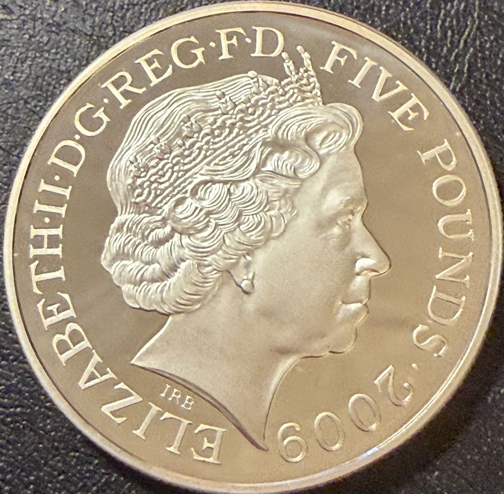 2009 Flying Scotsman £5  coin collectible - Main Image 2