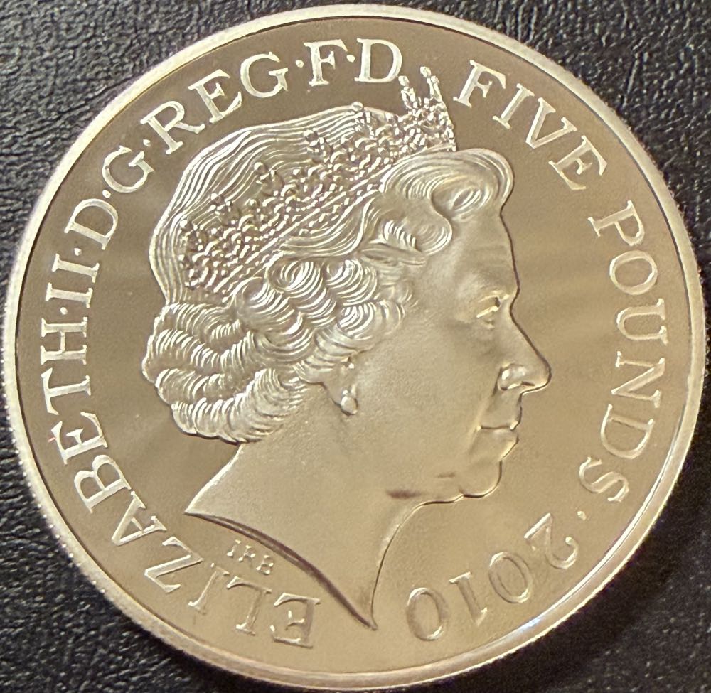 2010 River Thames £5  coin collectible - Main Image 2