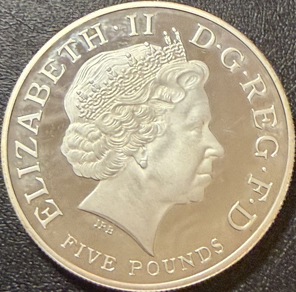 2009 Countdown Olympiad £5  coin collectible - Main Image 2