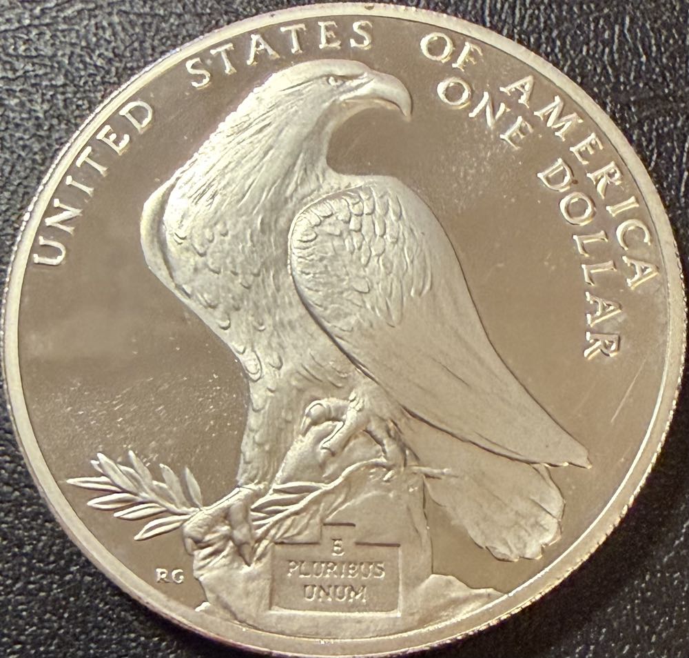 1984 Los Angeles Olympics Dollar  coin collectible - Main Image 2