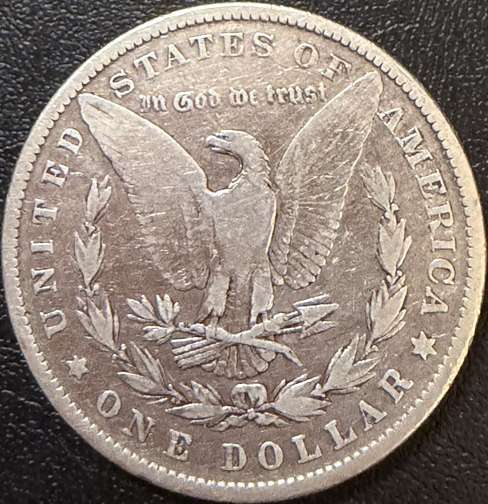 1882 Morgan Silver Dollar  coin collectible - Main Image 2