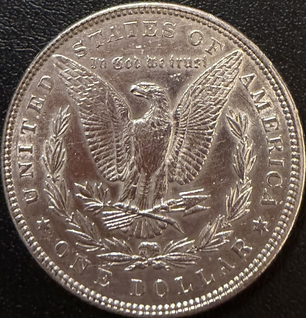 1885 Morgan Silver Dollar  coin collectible - Main Image 2