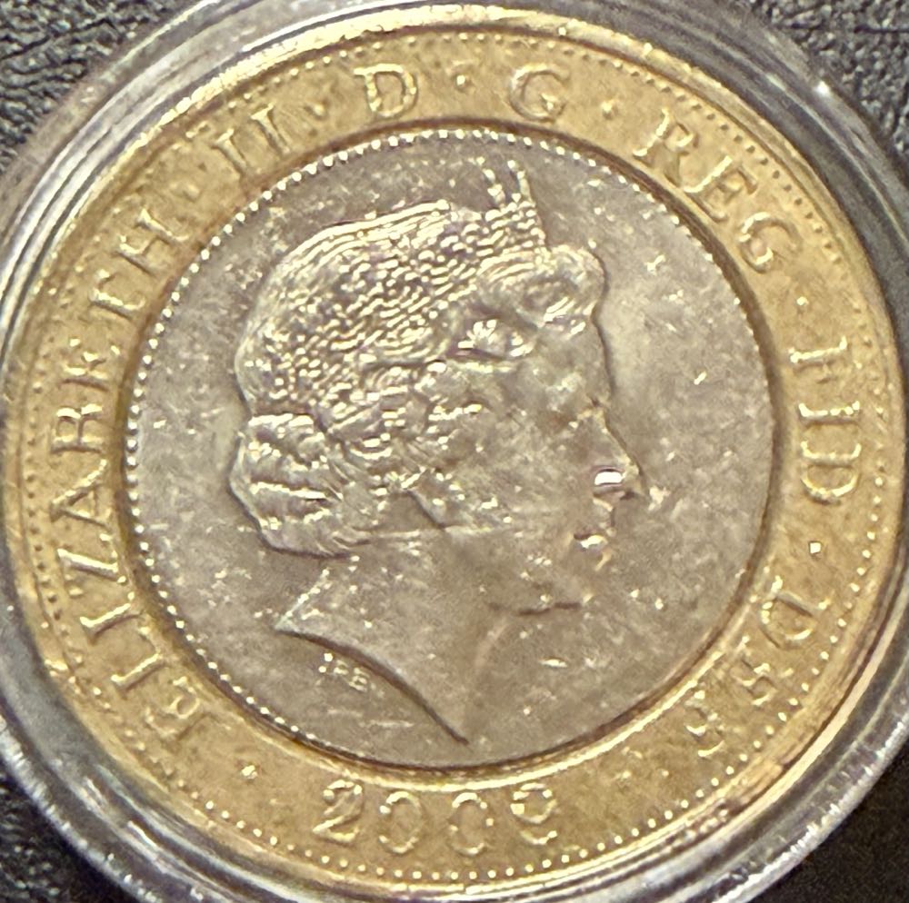 2009 Robert Burns £2  coin collectible - Main Image 2
