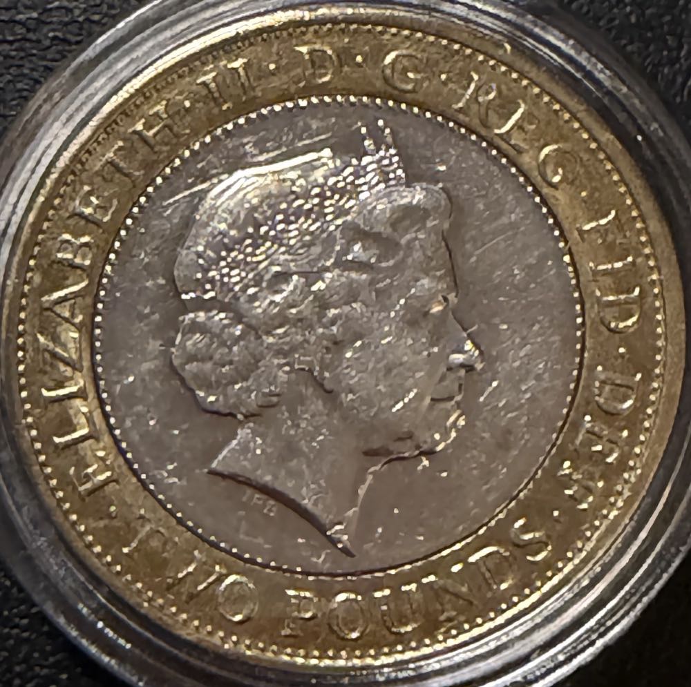 2013 London Underground Train £2  coin collectible - Main Image 2