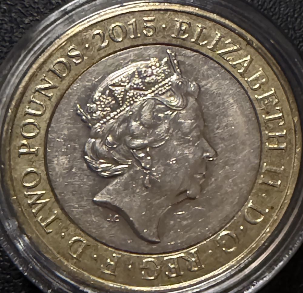 2015 Magna Carta £2  coin collectible - Main Image 2