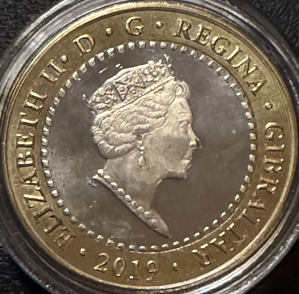 2017 Island Games £2  coin collectible - Main Image 2