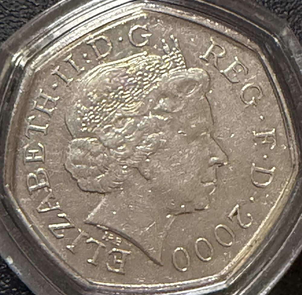 2000 Public Libraries 50p  coin collectible - Main Image 2