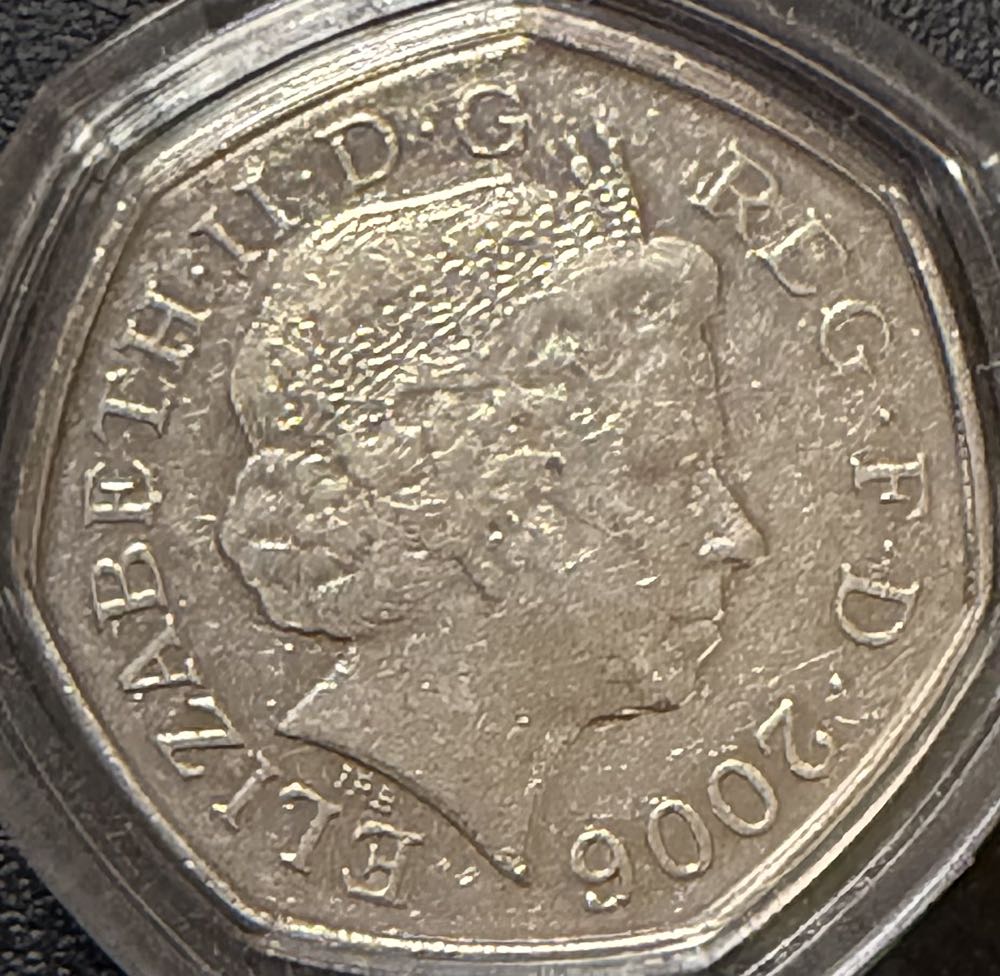 2006 Victoria Cross The Heroics 50p  coin collectible - Main Image 2