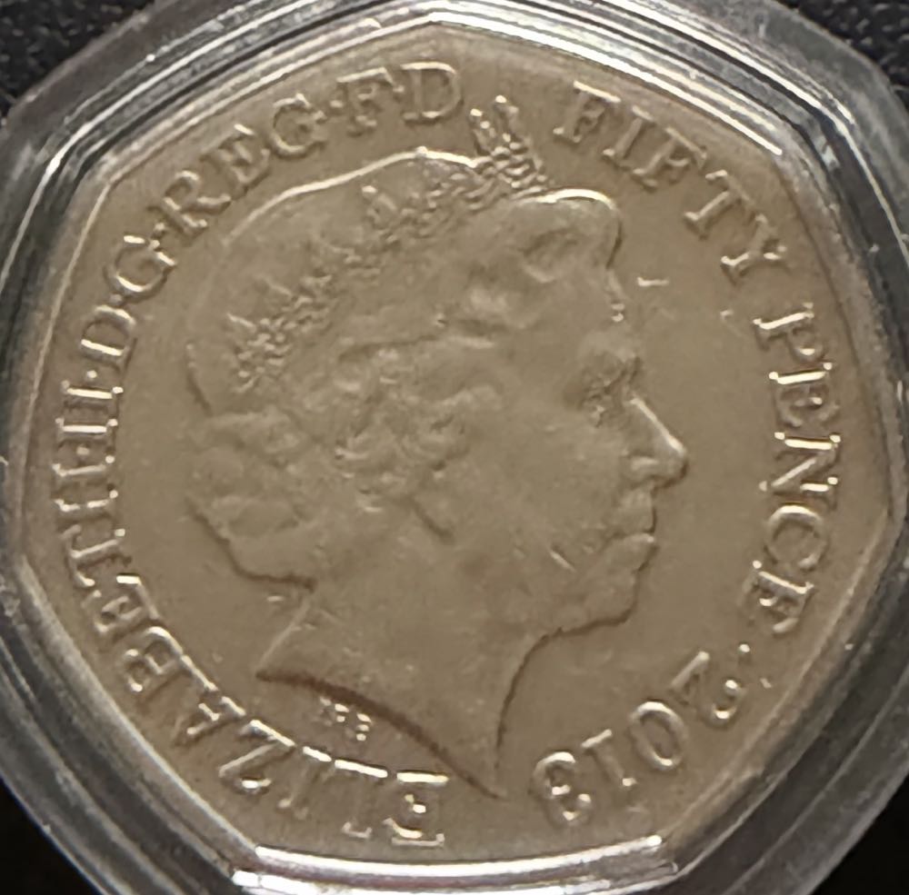 2013 Benjamin Britten 50p  coin collectible - Main Image 2