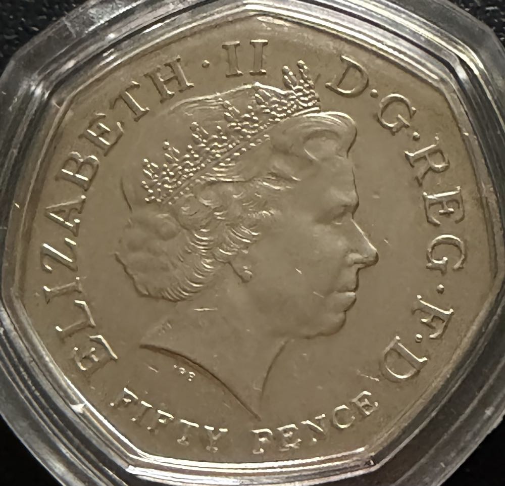 2014 Commonwealth Games 50p  coin collectible - Main Image 2