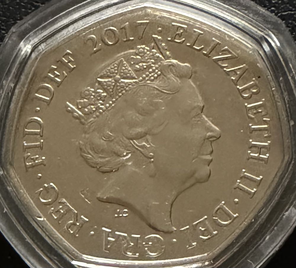 2017 Sir Isaac Newton 50p  coin collectible - Main Image 2