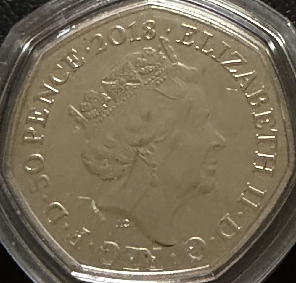 2018 Representation Of The Peoples Act 50p  coin collectible - Main Image 2