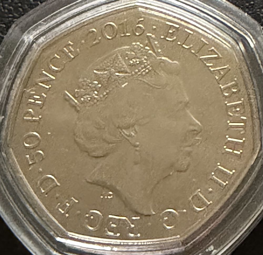 2016 Squirrel Nutkin 50p  coin collectible - Main Image 2