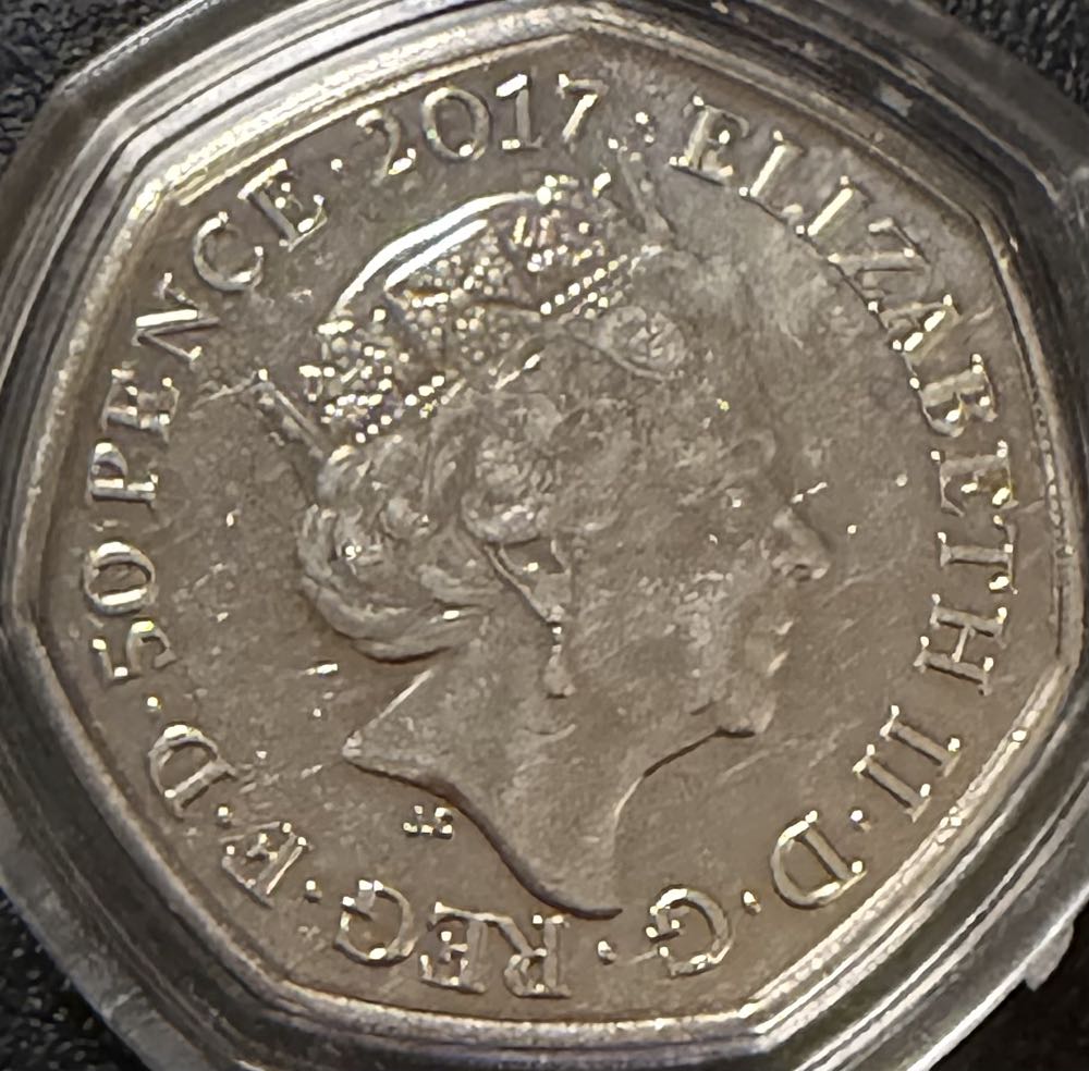 2017 Mr Jeremy Fisher 50p  coin collectible - Main Image 2