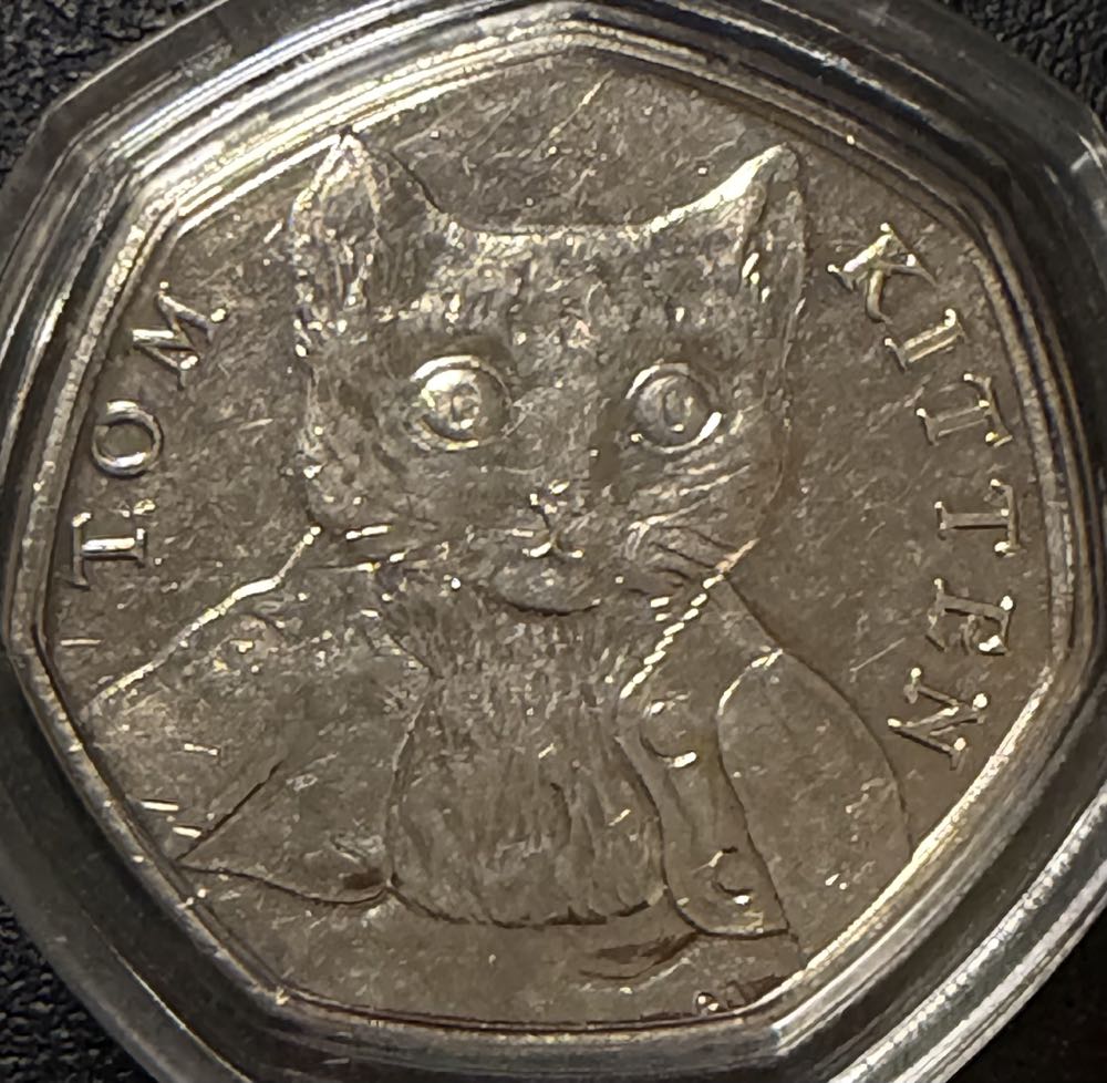2016 Squirrel Nutkin 50p