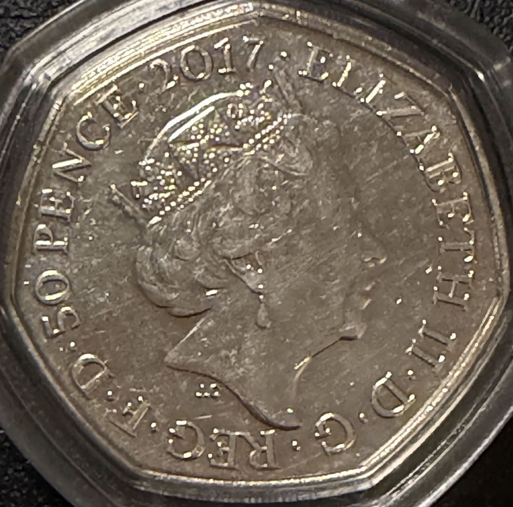 2017 Tom Kitten 50p  coin collectible - Main Image 2