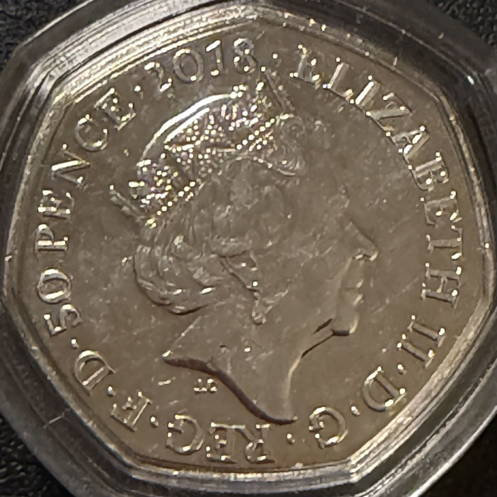 2018 Peter Rabbit 50p  coin collectible - Main Image 2