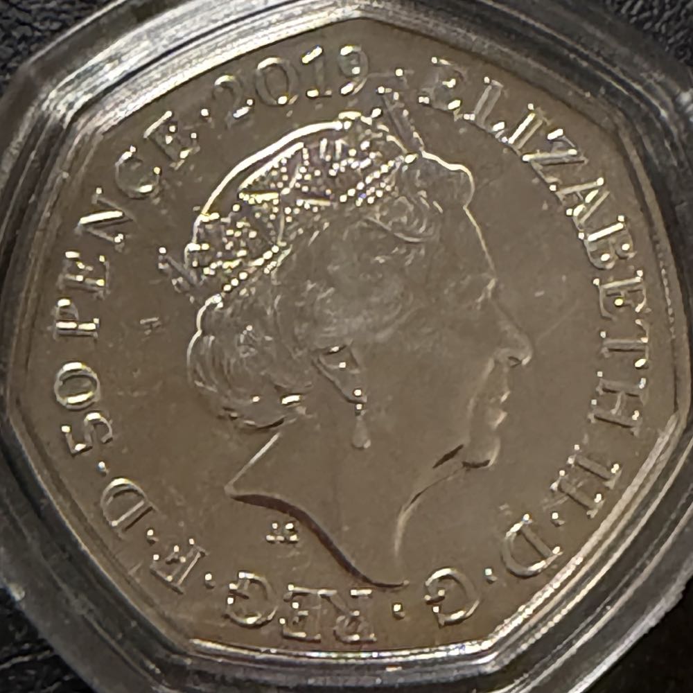2019 Peter Rabbit 50p (2)  coin collectible - Main Image 2