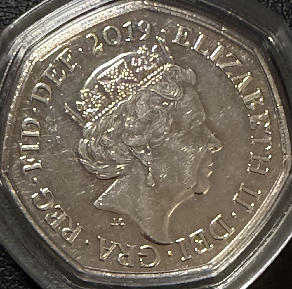 2019 Sherlock Holmes 50p  coin collectible - Main Image 2