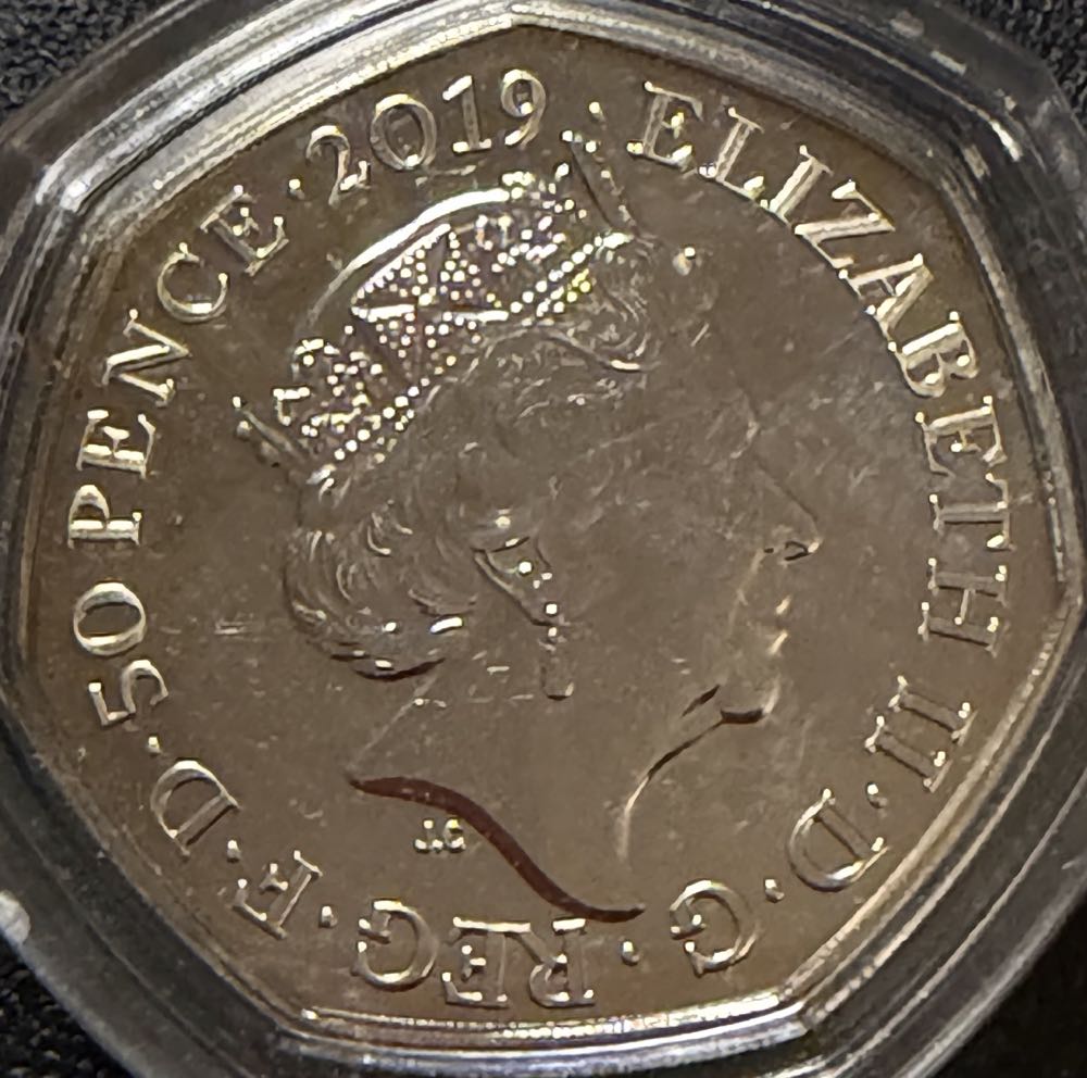 2019 Stephen Hawking 50p  coin collectible - Main Image 2